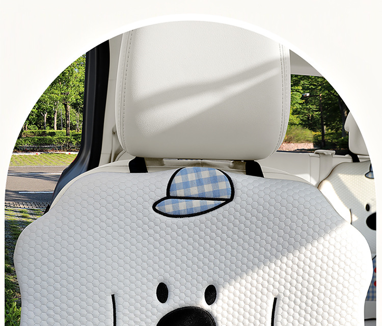 New Daidai Dog Car Seat Cushion, Universal for All Seasons, Single-Piece Driver's Seat Cushion, Cute Seat Cushion for Women
