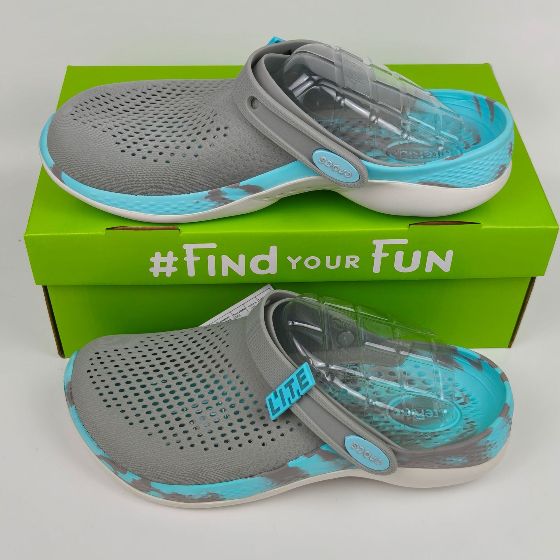 Croos Second Generation Kroger Clip-On Men's Clogs Beach Shoes Outdoor Waterproof Anti-Slip Eva Slippers for Men and Women