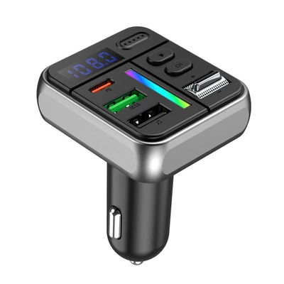 charger blue mp3 play FM: Mobil şarj cihazları