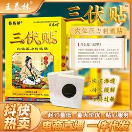 源头厂家王泰林三伏贴穴位肚脐贴夏季三伏天膏药贴三九贴电商直播