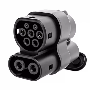 New Energy Electric Vehicle Charging Adapter 250A American Standard Fast Charging to European Standard Ccs1 to Ccs2