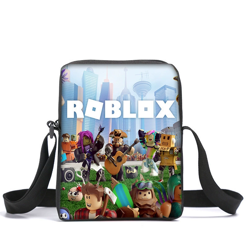 Сумка-планшет Roblox, аксессуар к игре, для учащихся начальных и средних классов, мультяшная унисекс рюкзак-сумка