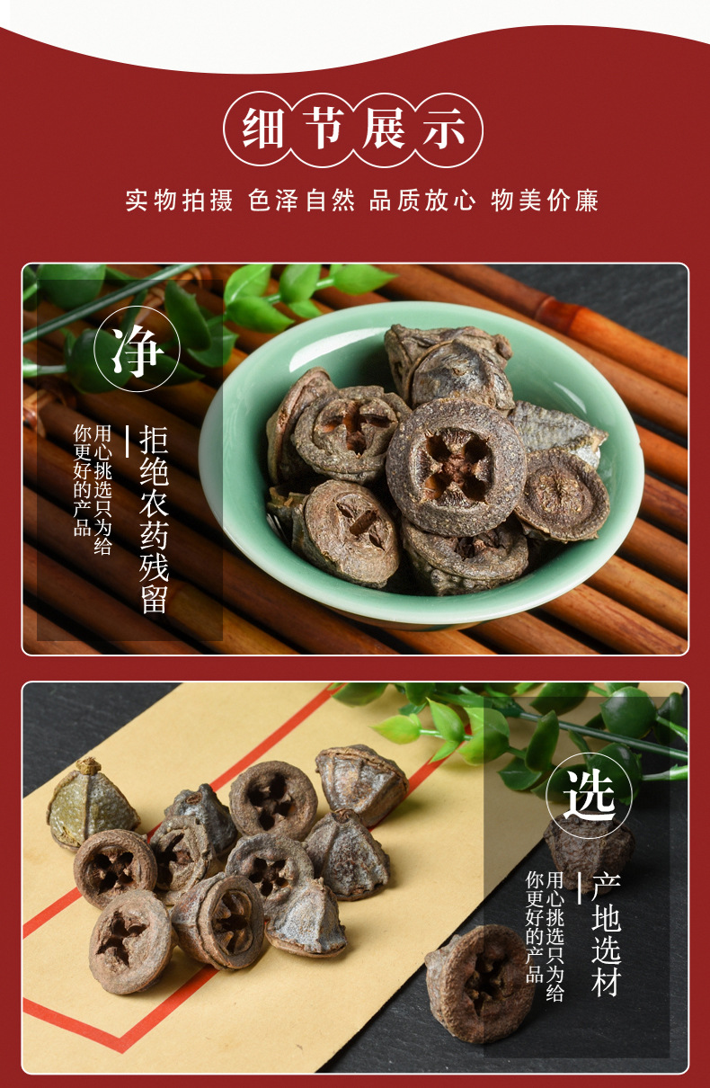 Yi Kou Zhong (Eucalyptus tereticornis) — Dried Herbal Fruit for Traditional Decoctions quality and texture