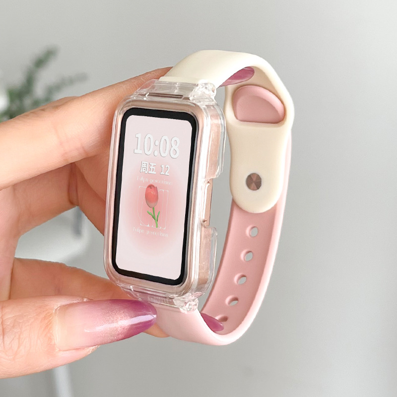 For Huawei Bracelet 9/8/10 Strap Silicone 7nfc Edition Watch Strap Girls Band8/6pro Glory 9/7