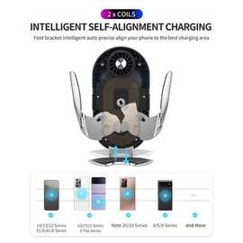 1套 颜色：图片色 材质：ABS 双线圈风扇散热车载支架适用三星Fli