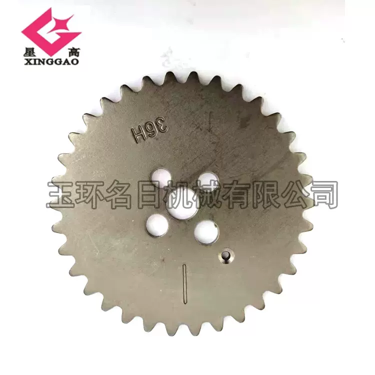 厂家直供摩托车配件时规飞轮/凸轮正时齿轮34T齿链轮牙盘耐磨