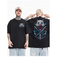 夏季新奇男装动漫Devil Slam Dunk印花Beast健身T恤高品质休闲街