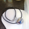 Fashionable necklace, design three dimensional chain for key bag , European style, trend of season, light luxury style