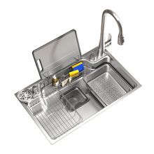 ��ʽ��βۼ���304���P�ˮ�۶๦�܏N��ϴ�ˉ��y̨�¼Ӻ�ϴ���