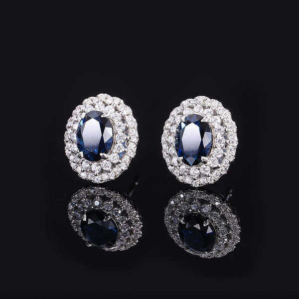 Sapphire earrings