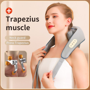Cross-Border Trapezius Massager Kneading Cervical Spine Massager Shoulder Shoulder Neck Neck Massage Shawl Oem Customization