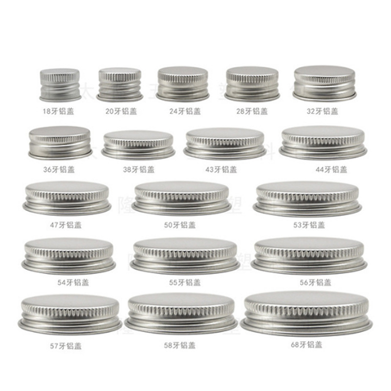 Factory in stock 28-89 Tooth Thread Aluminum Screw Cap Universal Cosmetic Aluminum Cap Mouthwash Bottle Cap Milk Bottle Cap Factory in stock 28-89 Tooth Thread Aluminum Screw Cap Universal Cosmetic Aluminum Cap Mouthwash Bottle Cap Milk Bottle Cap