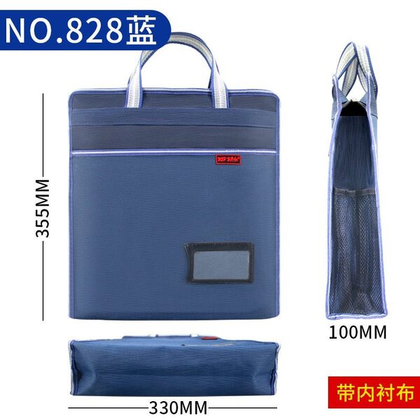 Handheld purse for folders for documents