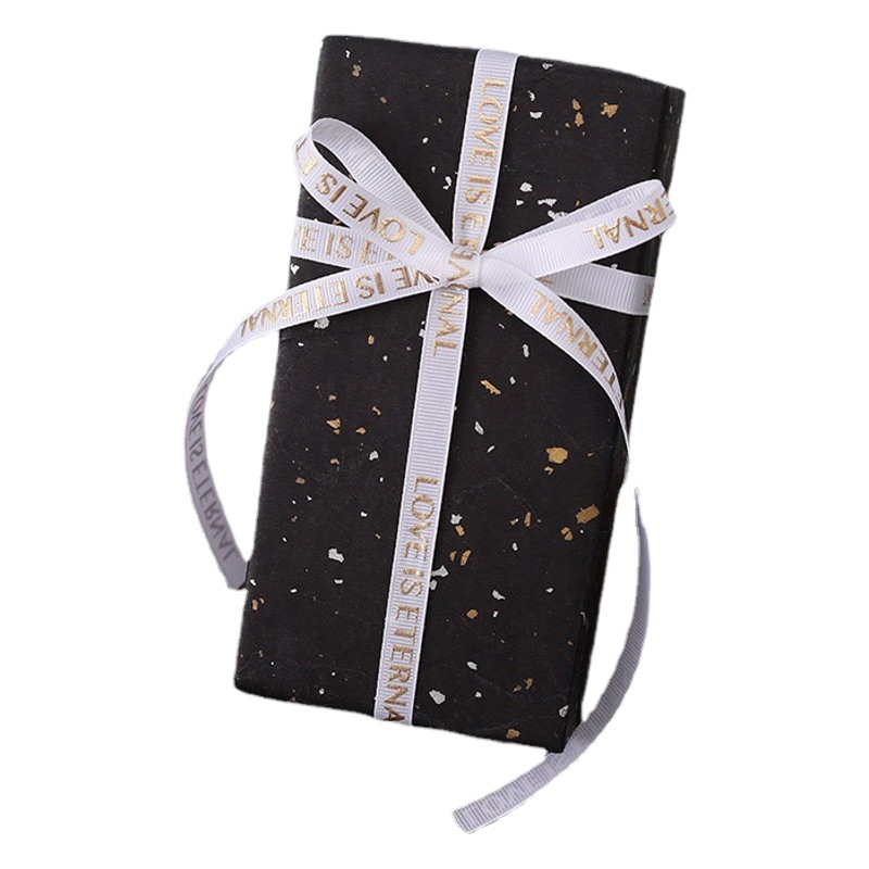 1cm de la cinta de bronceado Flor de embalaje de la cinta ramo de material de embalaje al por mayor regalo de San Valentín cinta de poliéster