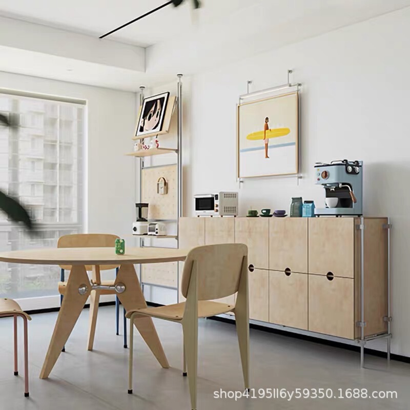 Oem Customized Cross-Border Kitchen Sideboard Storage Shelf Storage Cabinet Sofa Corner Cabinet Small Size Storage Unit
