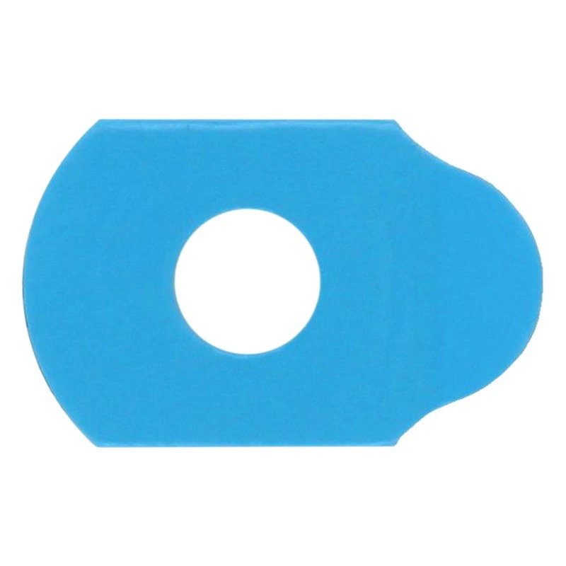 Обработка очков полированные Нескользящие наклейки для усиления липкой синей пленки черный клей для предотвращения бега вала высокие липкие Нескользящие двусторонние наклейки