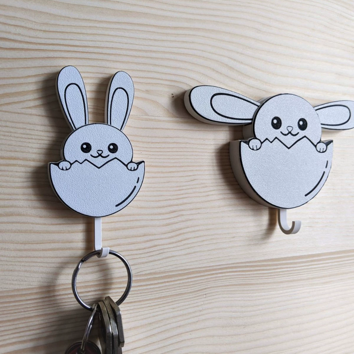 Кросс-бордерный новый настенный держатель ключей WALL KEY HOLDER BUNNY настенный кролик брелок A40