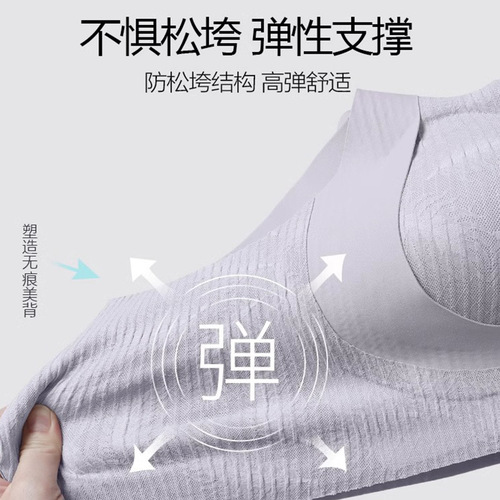 Wholesale Plus Size Full Cup Bra with No Underwire, Thin, Push-Up, Breast Support, Anti-Sag Underwire Bra