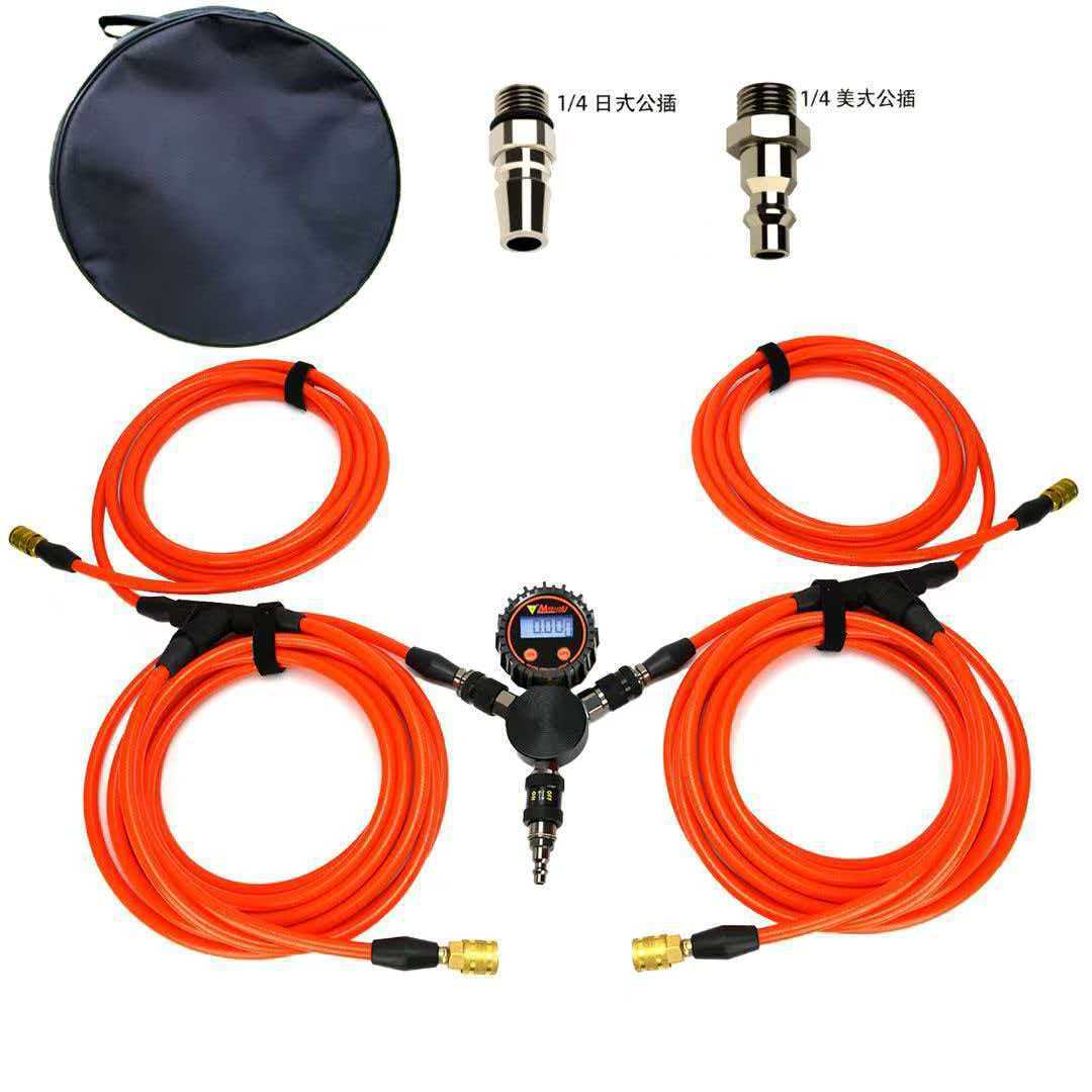 Outdoor Desert 4X4 Off-Road Digital Display Integrated Charging and Discharging High-Precision Tire Pressure Gauge Cross-Border Hot Sale