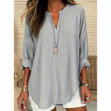 V 36642 Linen men's long sleeve ��������ʿ����羳��ó��