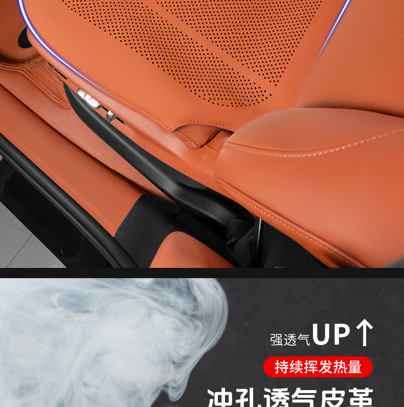Suitable for Mercedes-Benz Special Seat Cushion E300L/C260L/Glc300 Car Seat Cover Car Interior Decoration Supplies