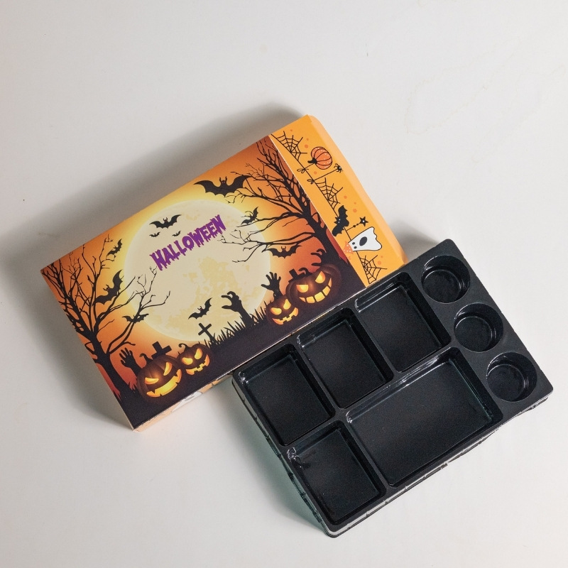 플립 뚜껑 상자(블라인드 박스 플립 모델 + 플라스틱 내부 트레이) 94*205*54mm