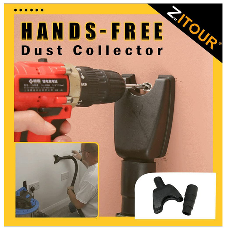 Hands-Free Dust Collector电钻接灰碗 免提集尘器冲击钻接灰工具