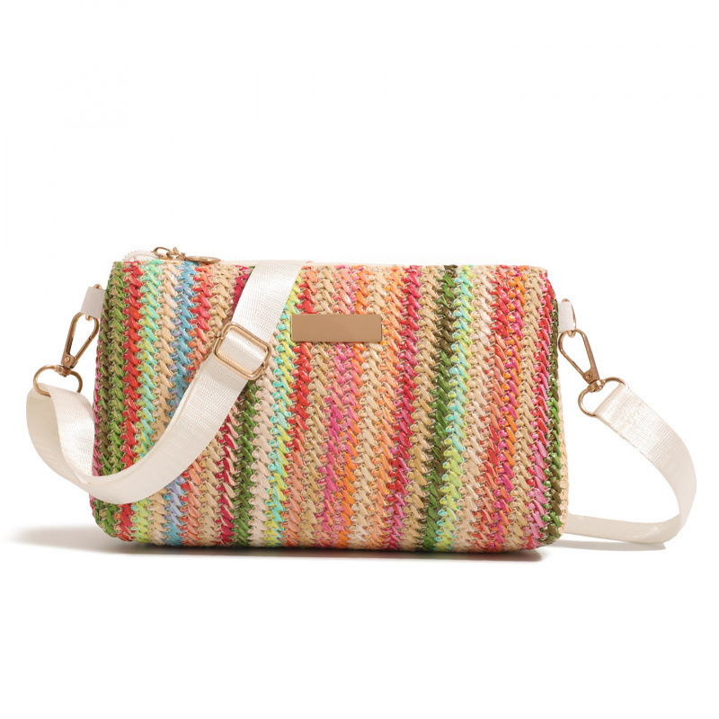 2025 nueva bolsa de tejido de alta gama bolsas de mujer con cremallera bolsas cerradas bolsas cuadradas pequeñas bolsas de moda de hombro image 10