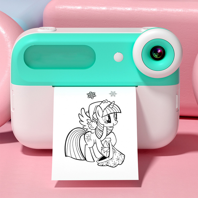 Q7 cámara de impresión de pantalla táctil HD pantalla grande 3.0 pulgadas cámara digital para niños linda mini Polaroid