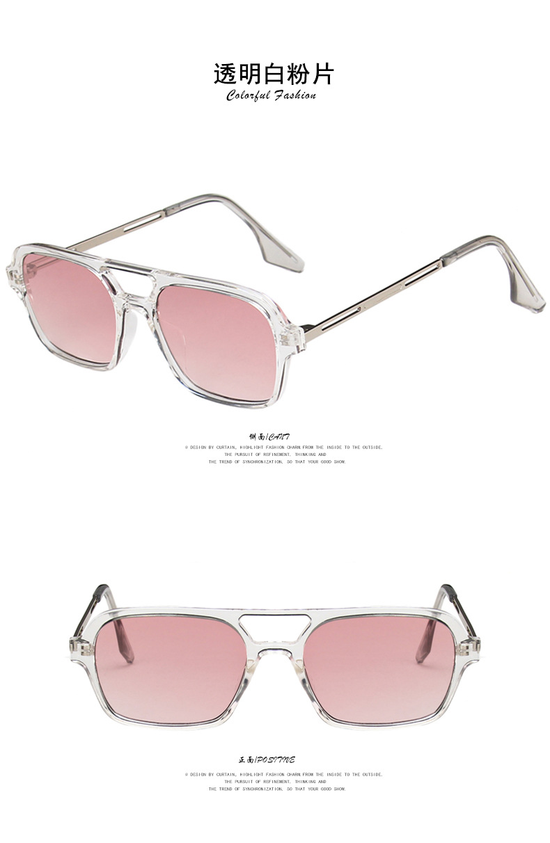 60g Weight UV400 Protection Lens Material Outdoor, Travel, Party, Fishing Occasion Women'S, Men'S, Unisex Gender Elegant, Hip-Hop, Retro, Fashion Style Grey, Green, Blue, Transparent, Black Color Elegant Hip-Hop Retro UV400 Protection Women's Sunglasses 8