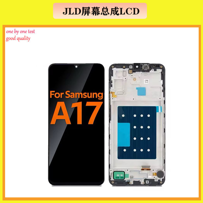 Aplicable a Samsung Galaxy A17 conjunto de pantalla LCD con marco wf
