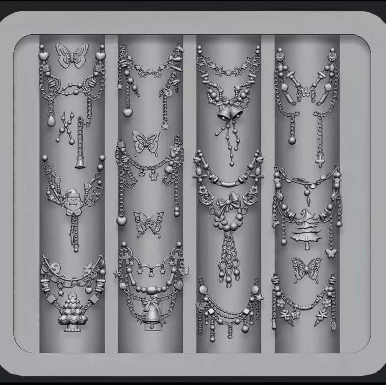 Molde de manicura amor arco en relieve flor ornamentos molde abrasivo alta permeabilidad estereoscópica DIY decoración molde de silicona