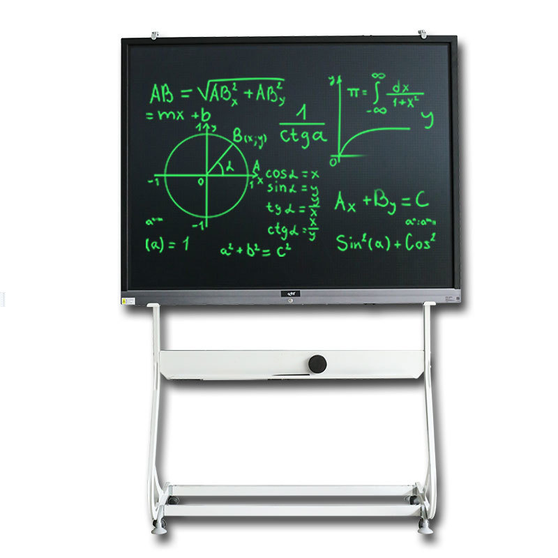 工厂定制 60寸可局部擦除智能黑板培训会议教学黑板LCD液晶黑板