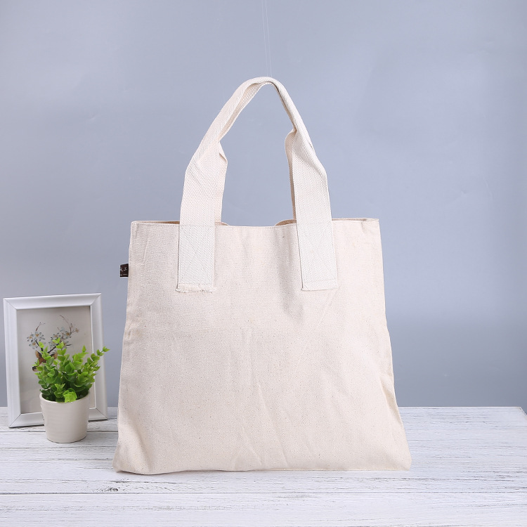 空白广告帆布袋定制批发diy手绘帆布包学生棉布袋手提袋定做logo