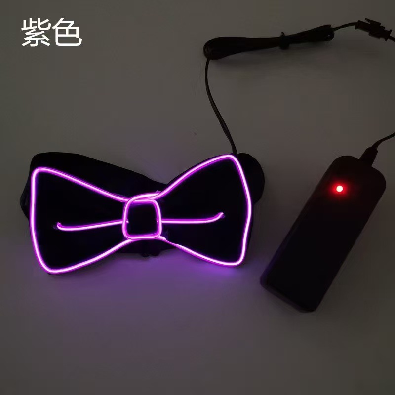 Corbata luminosa 2 Carnaval nocturno espectáculo luminoso prop fiesta actividad escenario atmósfera de un agente _ transfronterizo