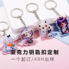 钥匙扣及钥匙扣配件;动漫立牌;冰箱贴