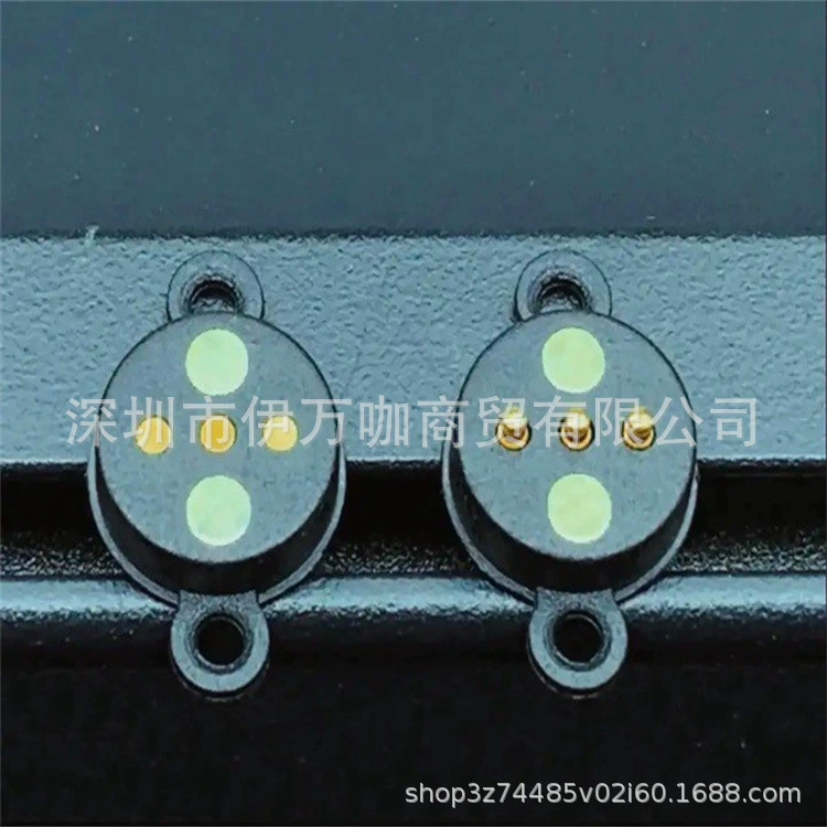 2/3/5P-2.5PH Магнитные разъемы с фиксированным отверстием зарядные контакты pogopin проводящие магнитные соединения