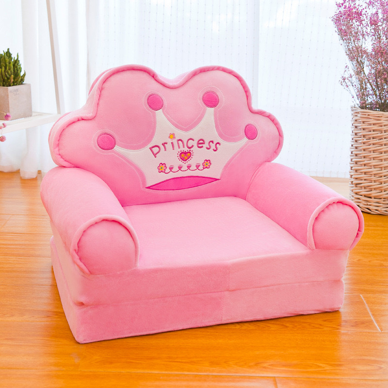 Sofá plegable para niños nuevo al por mayor creativo jardín de infantes bebé asiento plegable regalo de estudio siesta sofá cama