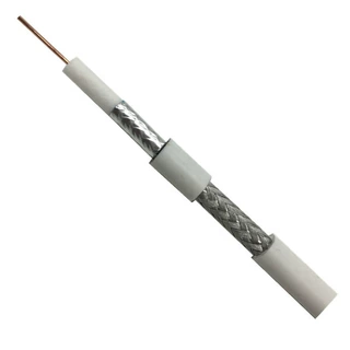 rg6有线电视线SYWV75-5 纯铜视频线同轴电缆机顶盒家装5CFB同轴线