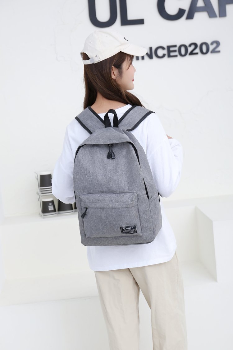 Backpack for middle school students, large-capacity urban simple travel backpack, college style fashionable computer bag, casual bag undefined