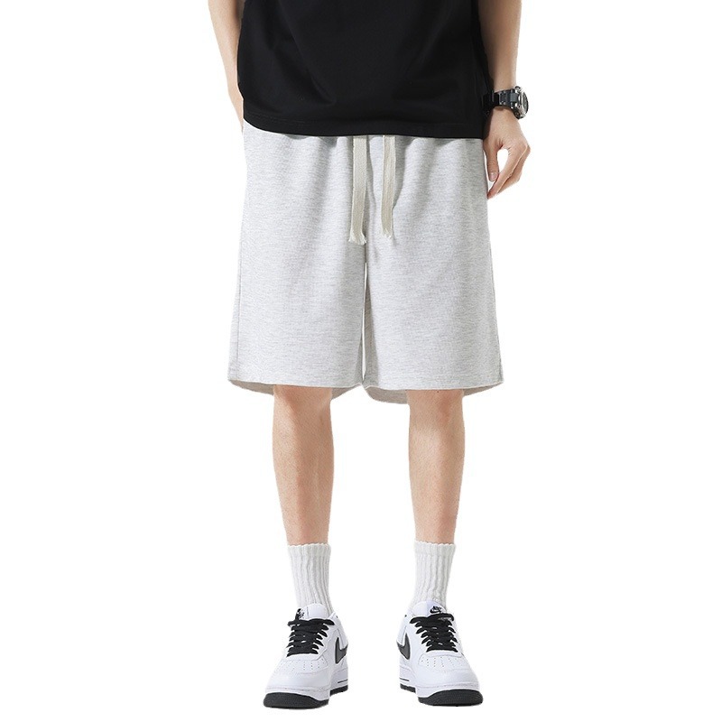 Casual Shorts Men's Summer Thin Straight Loose Sports Casual Men's Pants All-match Fashionable Sweater Shorts