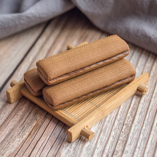 Bulk Filled Cookies 38 Pieces/500g Chocolate/Matcha/Cheese Salted Egg Snacks - Dropshipping