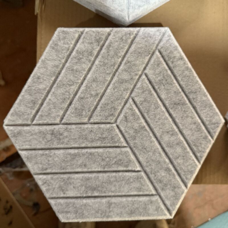 Hexagonal Felt Board Polyester Fiber Sound-Absorbing Kindergarten Display Work Message Board Photo Background Wall Decoration Hexagonal Felt Board Polyester Fiber Sound-Absorbing Kindergarten Display Work Message Board Photo Background Wall Decoration