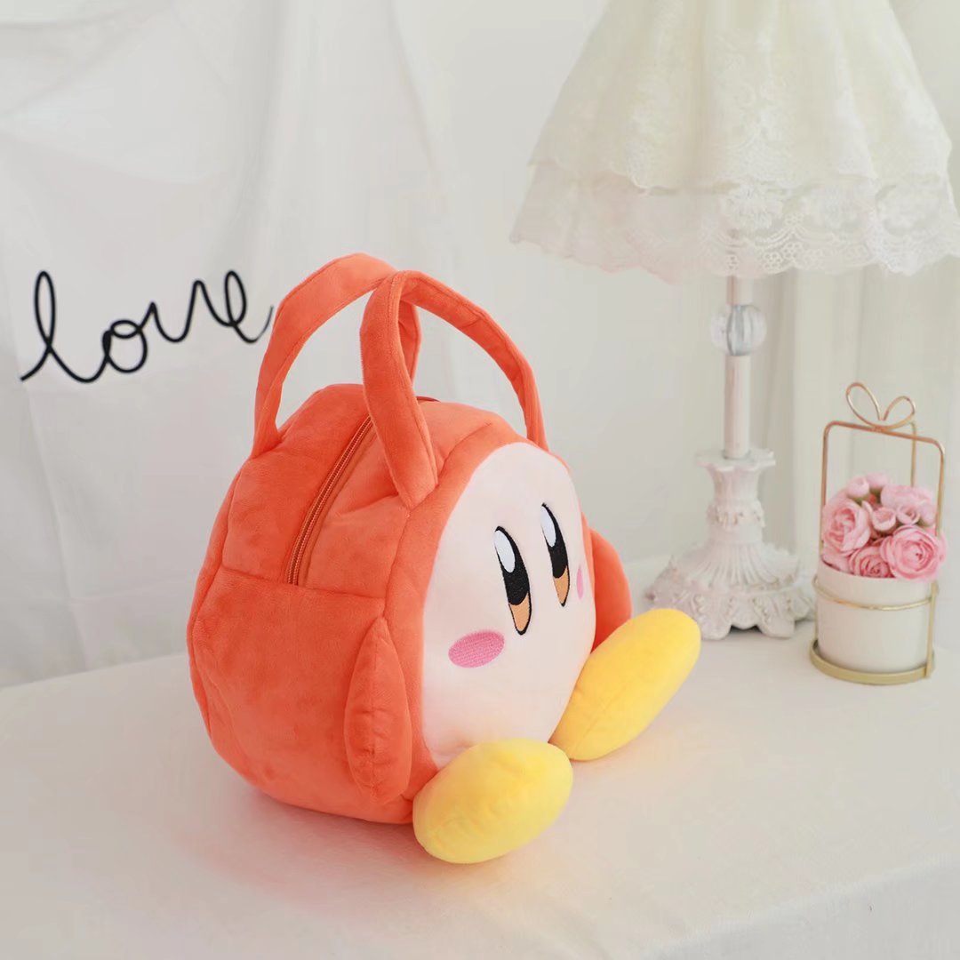 Estrella de dibujos animados excursión bolso la felpa gran capacidad momia bolsa almacenamiento los niños