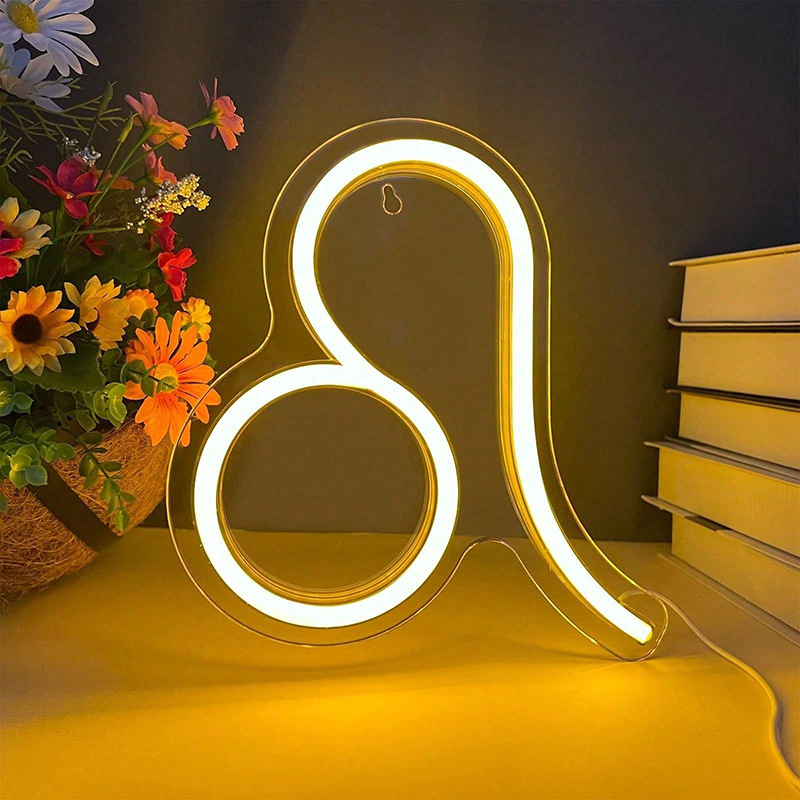 Transfronterizos venta caliente lámpara LED luminosa de neón acrílico lámpara USB patrón de cartel interior lámpara de decoración de fiesta