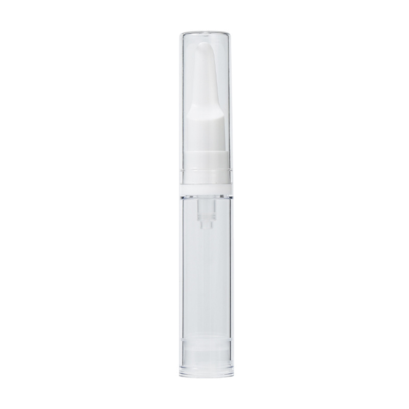 5ml10ml12ml15ml botella de vacío de crema de ojos portátil presionando sub-botella de viaje pequeña muestra botella de crema de ojo de pico de pato