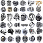 跨境北欧热销复古朋克 北欧维京款 钛钢不生锈时尚饰品现货批发