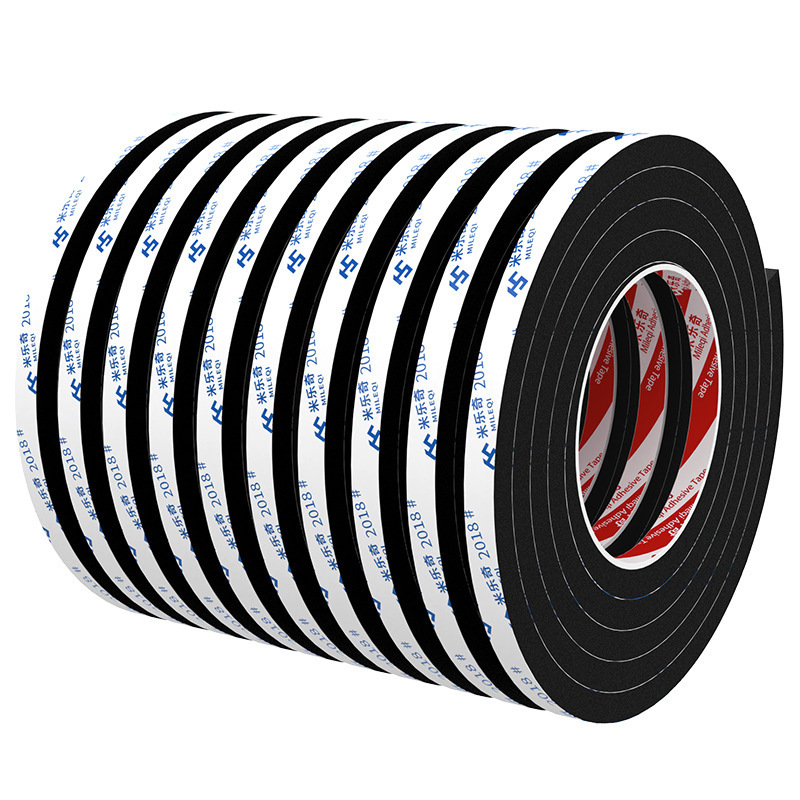 Muro cortina tira de goma de doble cara tira de goma autoadhesiva fija de vidrio