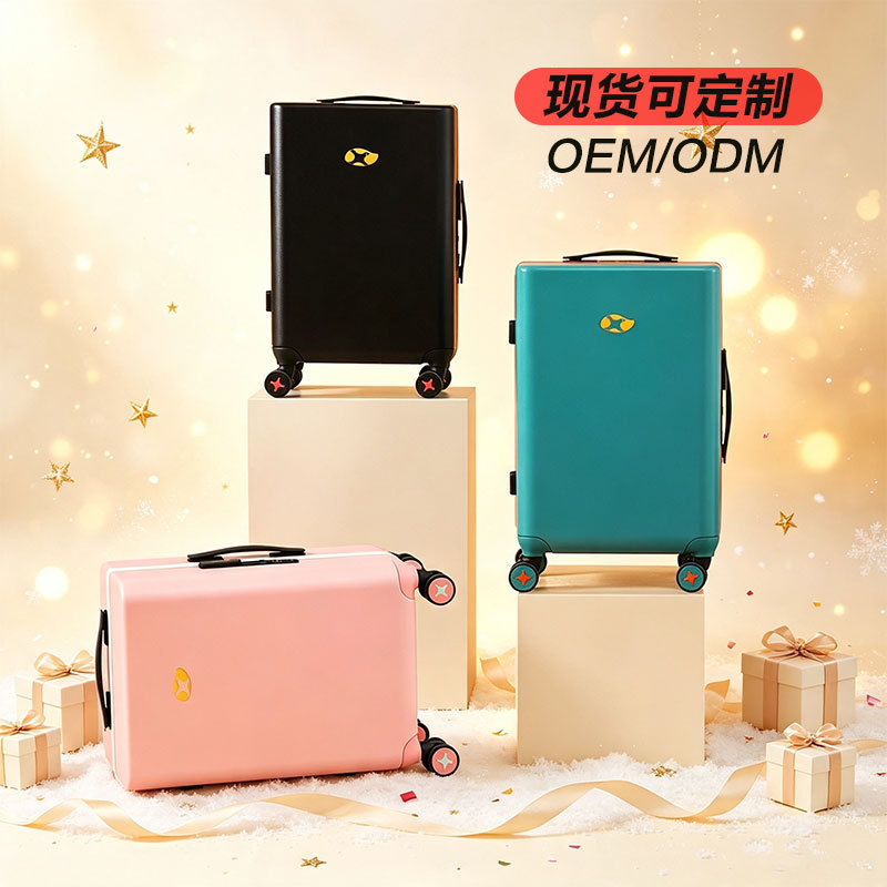 Mango Bird PC Universal Wheel Luggage Macaron Upgrade Large Capacity Unisex 24inch Travel Trolley Case