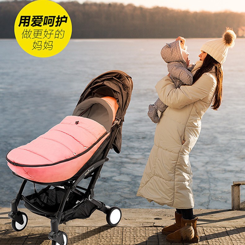 Saco de Dormir Térmico para Cochecito de Bebé Yoyo de Vellón Polar Cortavientos para Invierno